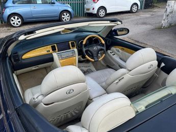 LEXUS SC 4.3 430 Convertible 2dr Petrol Automatic (287 g/km, 282 bhp)