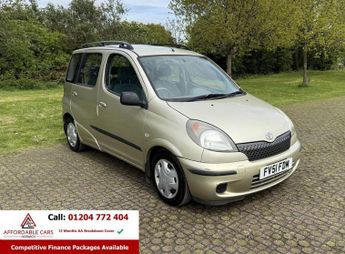 Toyota Yaris Verso 1.3 VVT-i Verso GS Hatchback 5dr Petrol Automatic (165 g/km, 85 