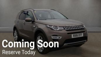 Land Rover Discovery Sport 2.0 TD4 HSE Luxury SUV 5dr Diesel Auto 4WD Euro 6 (s/s) (180 ps)
