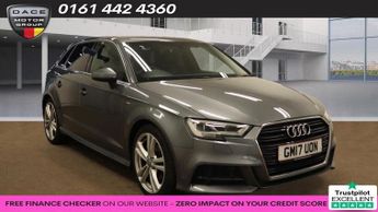 Audi A3 1.6 TDI S line Sportback 5dr Diesel S Tronic Euro 6 (s/s) (110 p