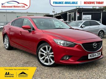 Mazda 6 2.2 SKYACTIV-D Sport Nav Saloon 4dr Diesel Manual Euro 6 (s/s) (