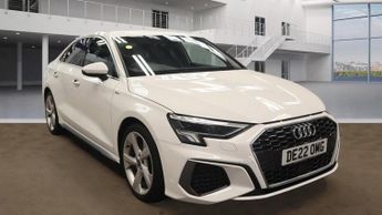 Audi A3 1.5 TFSI 35 S line Saloon 4dr Petrol S Tronic Euro 6 (s/s) (150 