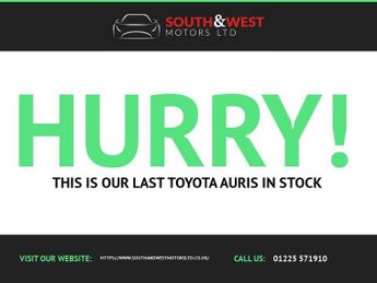 TOYOTA AURIS 1.2 VVT-i Design Hatchback 5dr Petrol Manual Euro 6 (s/s) (116 p