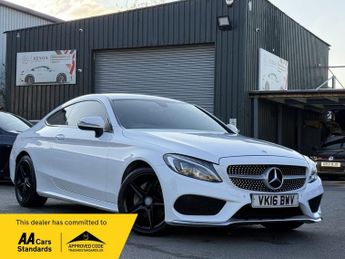 Mercedes C Class 2.1 C220d AMG Line Coupe 2dr Diesel G-Tronic+ Euro 6 (s/s) (170 