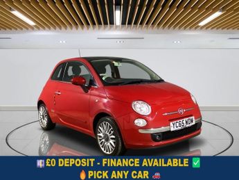Fiat 500 1.2 ECO Lounge Hatchback 3dr Petrol Manual Euro 6 (s/s) (69 bhp)