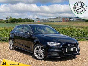 Audi A3 1.0 TFSI S line Sportback 5dr Petrol Manual Euro 6 (s/s) (116 ps