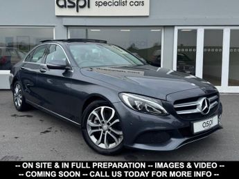 Mercedes C Class 2.0 C200 Sport (Premium) Saloon 4dr Petrol 7G-Tronic+ Euro 6 (s/