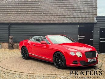 Bentley Continental 6.0 W12 GTC Speed Convertible 2dr Petrol Auto 4WD Euro 5 (625 ps