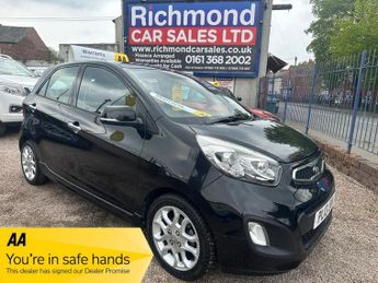 Kia Picanto 1.25 3 Hatchback 5dr Petrol Manual Euro 5 (84 bhp)