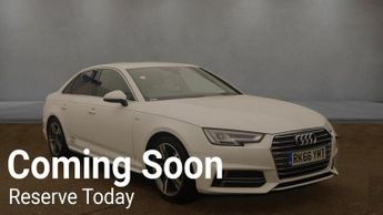 Audi A4 2.0 TFSI S line Saloon 4dr Petrol S Tronic Euro 6 (s/s) (190 ps)