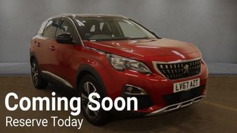 Peugeot 3008 1.2 PureTech Allure SUV 5dr Petrol Manual Euro 6 (s/s) (130 ps)