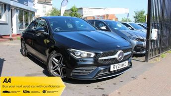 MERCEDES-BENZ CLA 1.3 CLA180 AMG Line Coupe 4dr Petrol 7G-DCT Euro 6 (s/s) (136 ps