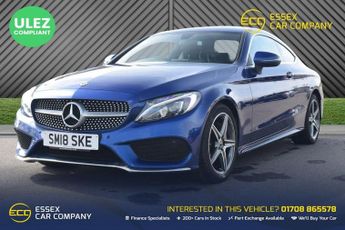 Mercedes C Class 2.1 C220d AMG Line Coupe 2dr Diesel G-Tronic+ Euro 6 (s/s) (170 