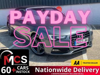 Audi A5 3.0 TDI V6 S line Special Edition Convertible 2dr Diesel S Troni