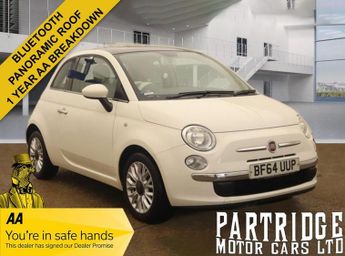 Fiat 500 1.2 Lounge Hatchback 3dr Petrol Manual Euro 6 (s/s) (69 bhp)