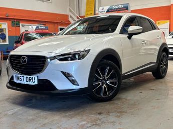 Mazda CX3 1.5 SKYACTIV-D Sport Nav SUV 5 Door Diesel Manual White Euro 6 1