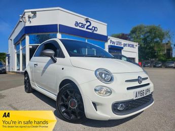 Fiat 500 0.9 TwinAir S Hatchback 3dr Petrol Manual Euro 6 (s/s) (105 ps)