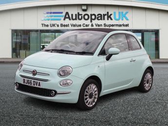 Fiat 500 1.2 ECO Lounge Convertible 2dr Petrol Manual Euro 6 (s/s) (69 bh
