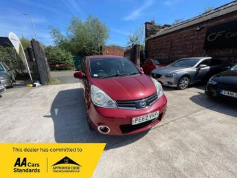 Nissan Note 1.4 16V n-tec+ Hatchback 5dr Petrol Manual Euro 5 (88 ps)