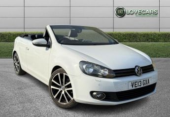 Volkswagen Golf TDi 2.0 TDI BlueMotion Tech GT Cabriolet 2dr Diesel Manual Euro 5 (s