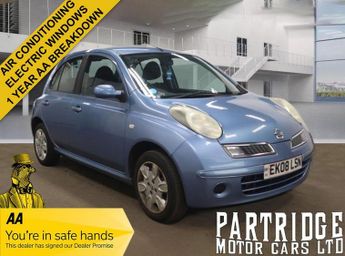 Nissan Micra 1.2 16v Acenta+ Hatchback 5dr Petrol Manual (139 g/km, 79 bhp)