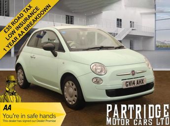 Fiat 500 1.2 Pop Hatchback 3dr Petrol Manual Euro 6 (s/s) (69 bhp)
