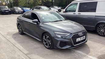 Audi A3 1.0 TFSI 30 S line Saloon 4dr Petrol S Tronic Euro 6 (s/s) (110 
