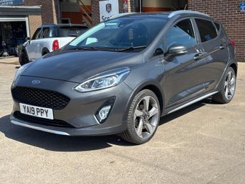 Ford Fiesta 1.0T EcoBoost GPF Active 1 Hatchback 5 Door Petrol Automatic Gre