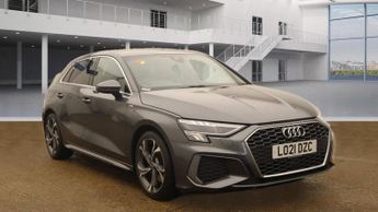 Audi A3 1.0 TFSI 30 S line Sportback 5dr Petrol Manual Euro 6 (s/s) (110