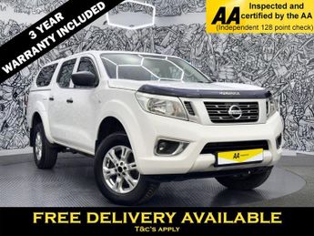 Nissan Navara 2.3 dCi Visia Pickup Double Cab 4dr Diesel Manual 4WD Euro 6 (s/