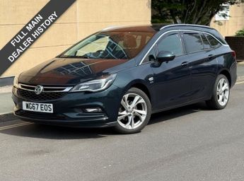 Vauxhall Astra 1.4i Turbo SRi Sports Tourer 5dr Petrol Auto Euro 6 (s/s) (150 p