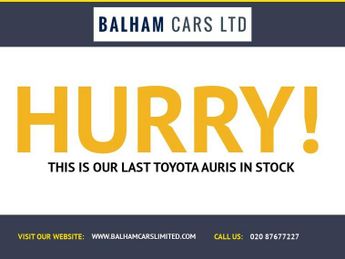 TOYOTA AURIS 1.6 V-Matic Icon Hatchback 5dr Petrol Manual Euro 5 (132 ps)