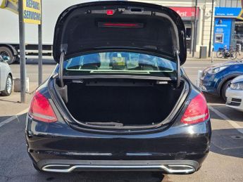 MERCEDES-BENZ C-CLASS AUTOMATIC 2.0 C200 Sport Saloon 4dr Petrol 7G-Tronic+ Euro 6 (s/