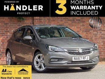 Vauxhall Astra 1.4i Turbo SRi Hatchback 5dr Petrol Auto Euro 6 (s/s) (150 ps)