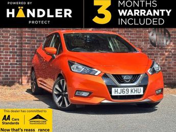 Nissan Micra 1.0 DIG-T Tekna Hatchback 5dr Petrol Manual Euro 6 (s/s) (117 ps