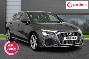 Audi A3 1.4 TFSIe 40 S line Sportback 5dr Petrol Plug-in Hybrid S Tronic