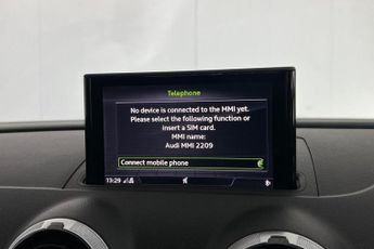 AUDI A3 1.5 TFSI CoD Black Edition Sportback 5dr Petrol Manual Euro 6 (s