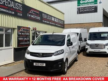Vauxhall Vivaro 1.5 Turbo D 2900 Dynamic Panel Van 6dr Diesel Manual L2 H1 Euro 