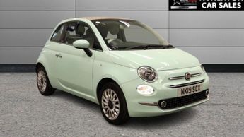 Fiat 500 1.2 Lounge Convertible 2dr Petrol Manual Euro 6 (s/s) (69 bhp)