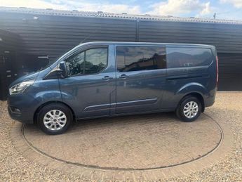 FORD TRANSIT CUSTOM 2.0 300 EcoBlue Limited Crew Van Double Cab 5dr Diesel Auto L2 H