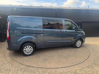 FORD TRANSIT CUSTOM 2.0 300 EcoBlue Limited Crew Van Double Cab 5dr Diesel Auto L2 H
