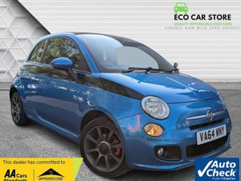 Fiat 500 0.9 TwinAir S Convertible 2dr Petrol Manual Euro 6 (s/s) (105 ps