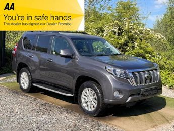 Toyota Land Cruiser 2.8D Invincible SUV 5dr Diesel Auto 4WD Euro 6 (7 Seats) (177 ps