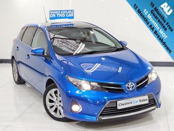 Toyota Auris 1.8 VVT-h Excel Hatchback 5dr Petrol Hybrid CVT Euro 5 (s/s) (13