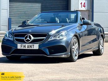 Mercedes E Class 3.0 E350d V6 BlueTEC AMG Sport Cabriolet 2dr Diesel G-Tronic+ Eu