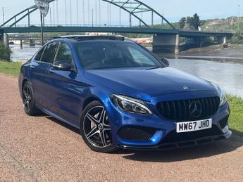 Mercedes C Class 2.1 C220d AMG Line (Premium) Saloon 4dr Diesel G-Tronic+ Euro 6 