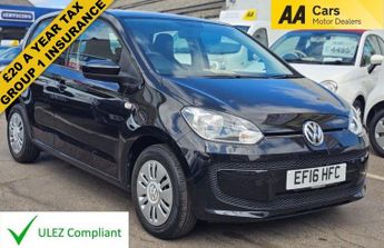 VOLKSWAGEN UP! AUTOMATIC 1.0 Move up! Hatchback 5dr Petrol ASG Euro 6 (60 ps)
