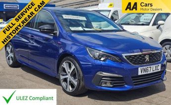 Used PEUGEOT 308 AUTOMATIC 1.2 PureTech GT Line Hatchback 5dr Petrol EAT Euro 6 (