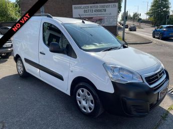 Peugeot Partner 1.6 BLUEHDi 854 PROFESSIONAL PANEL VAN 5DR DIESEL MANUAL L1 