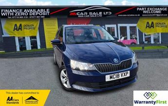 Skoda Fabia 1.0 SE Hatchback 5dr Petrol Manual Euro 6 (s/s) (75 ps)